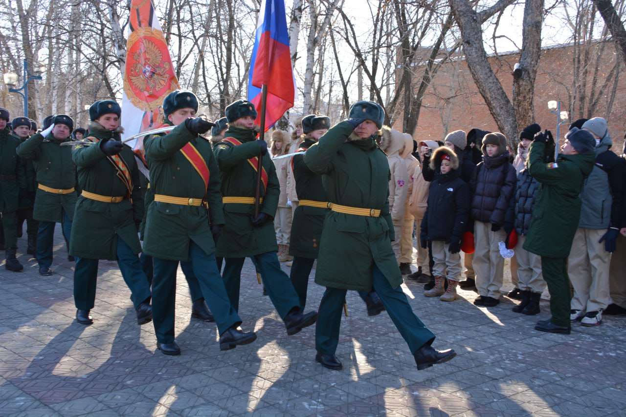 Память Защитников Отечества почтил Белогорск