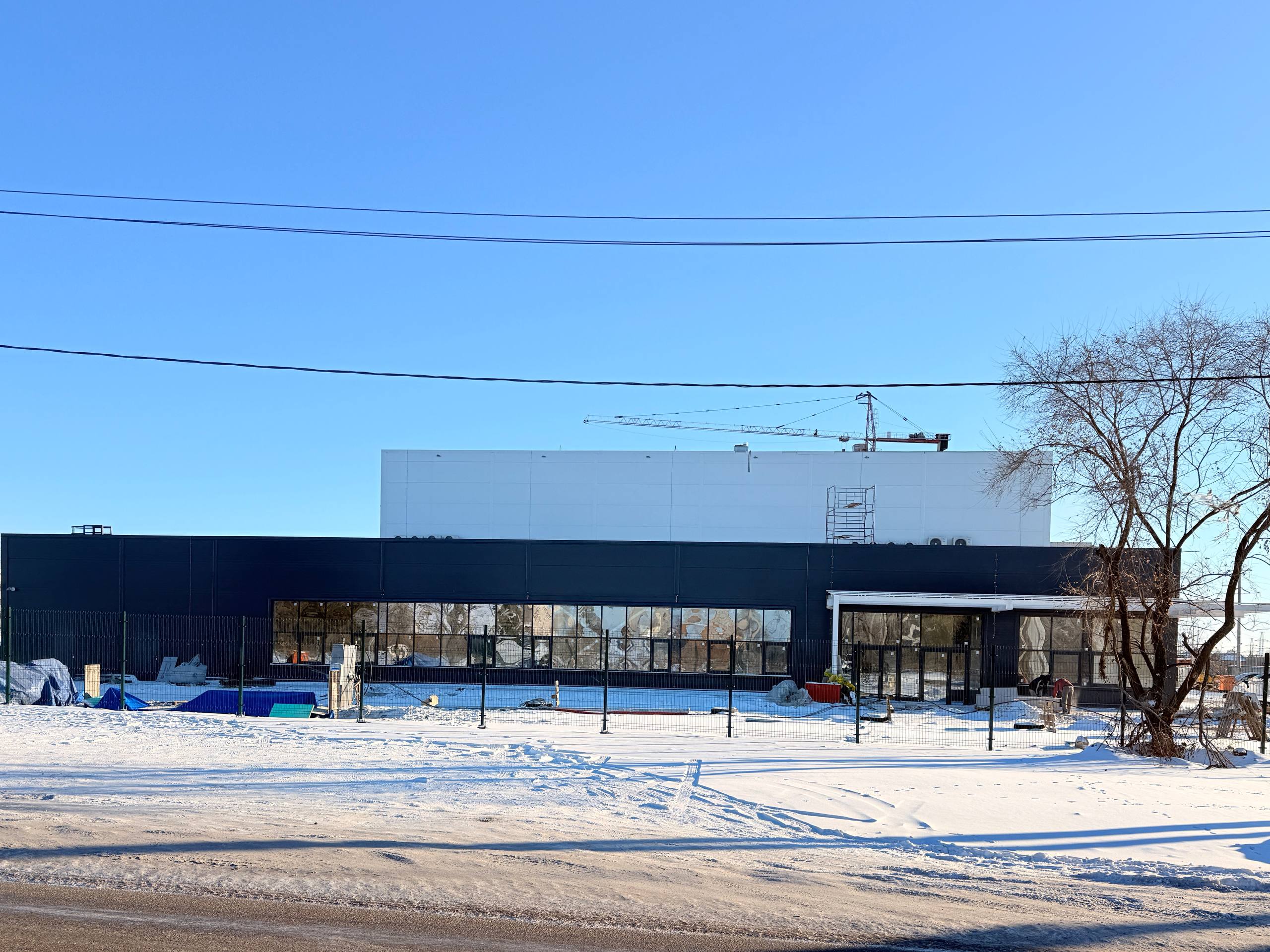 «Белогорск.Арена» подключена к централизованной подаче тепла