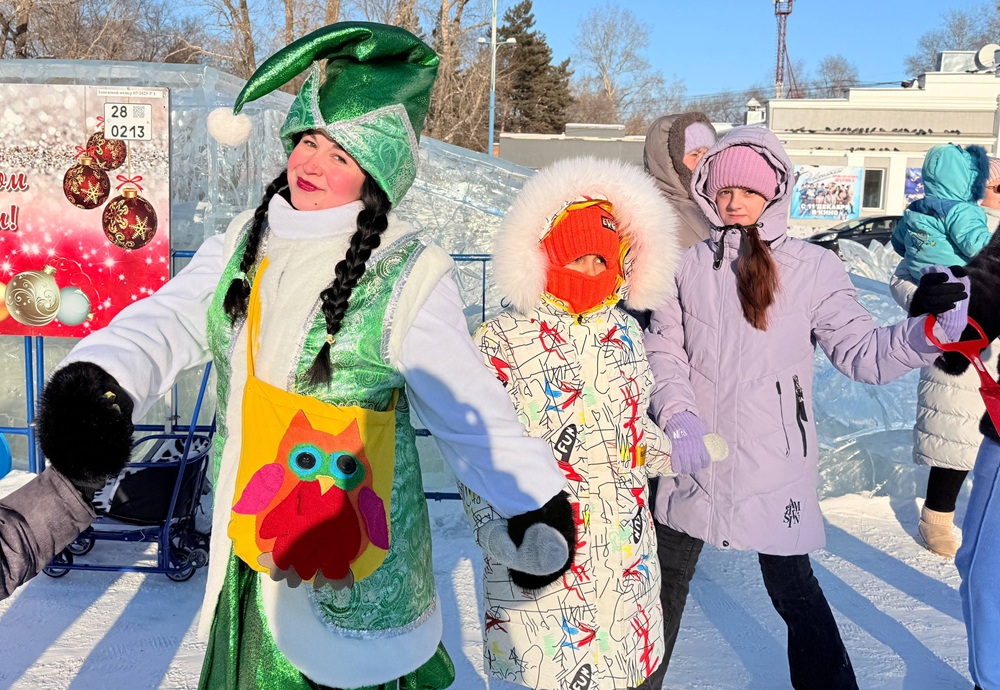 Праздничная программа «В поисках Рождественской звезды» состоялась в Белогорске